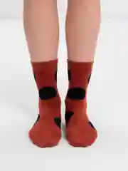 Коралловый женские зимние носки