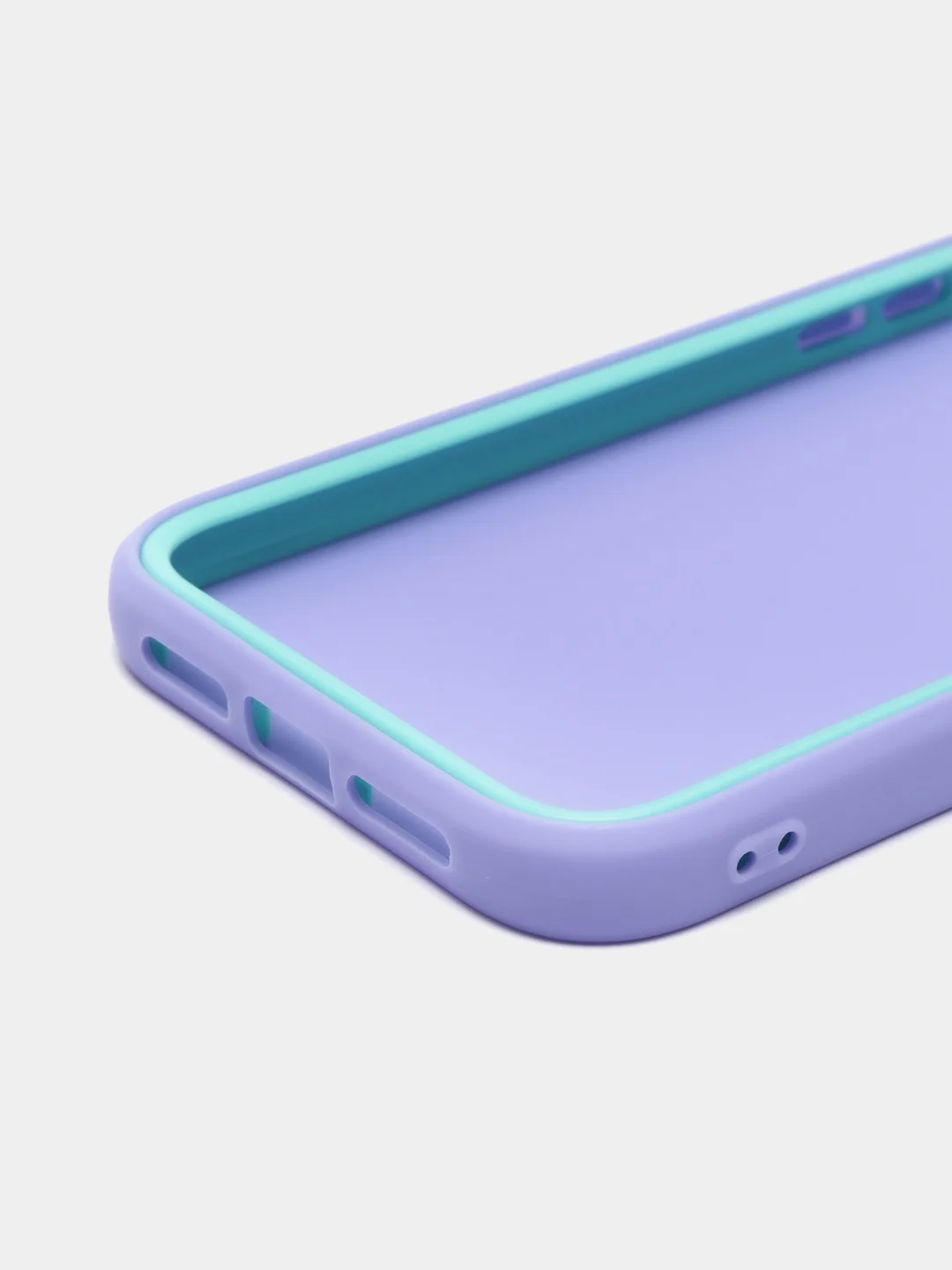Сиреневый чехол iPhone 11 / 12 13 Pro Max / силиконовый на айфон про макс