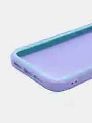 Сиреневый чехол iPhone 11 / 12 13 Pro Max / силиконовый на айфон про макс
