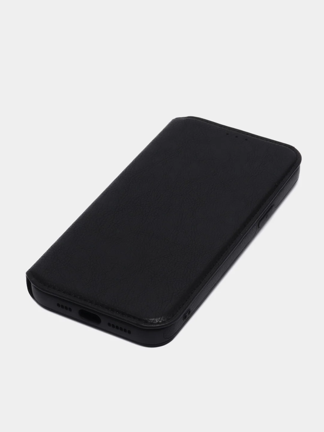 Коричневый кожаный чехол-книжка на iPhone 11 /  12 Pro Max / 13 Pro Max 14 Plus кошелек айфон
