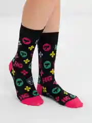 Черный носки женские