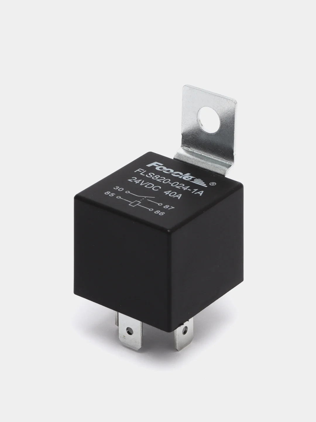 Реле FLS820-012-1A 24VDC 40A 4P с кронштейном