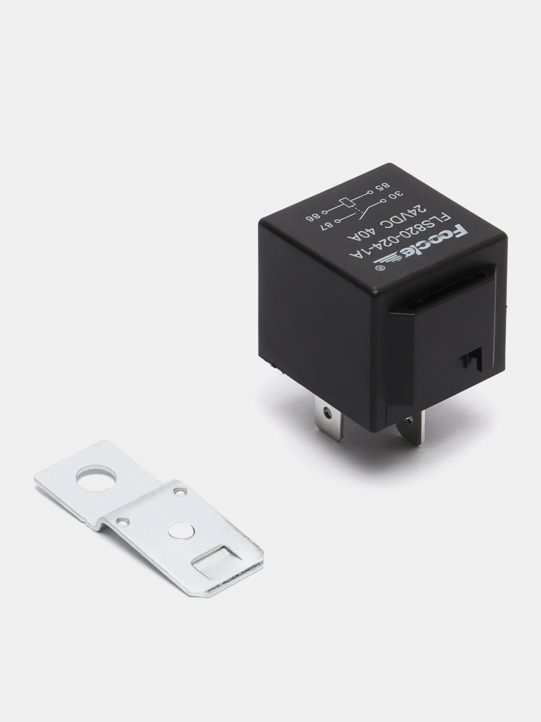 Реле FLS820-012-1A 24VDC 40A 4P с кронштейном