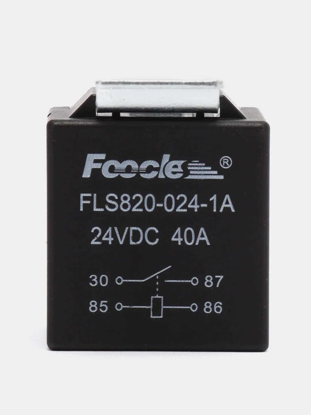 Реле FLS820-012-1A 24VDC 40A 4P с кронштейном