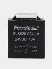 Реле FLS820-012-1A 24VDC 40A 4P с кронштейном