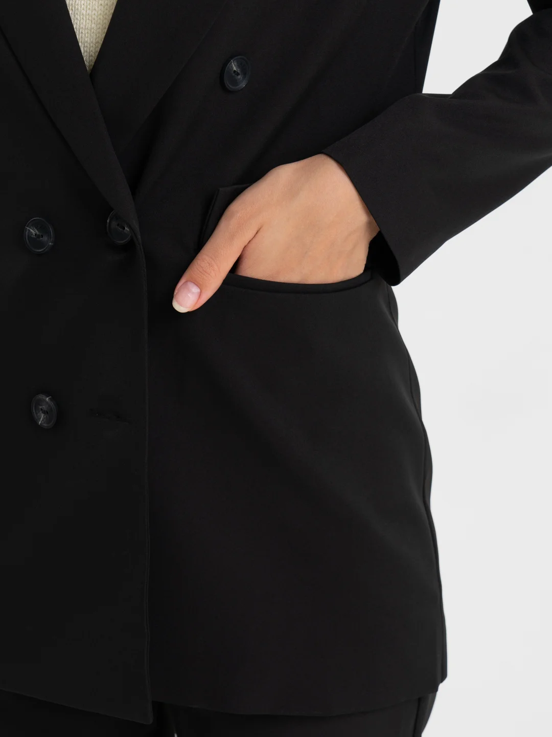 Черный костюм классический деловой женский Blazer