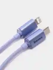 Кабель Baseus Crystal Fast Charging Data Cable Type-C to Lightning 20W 1,2-2 m (для iPhone)