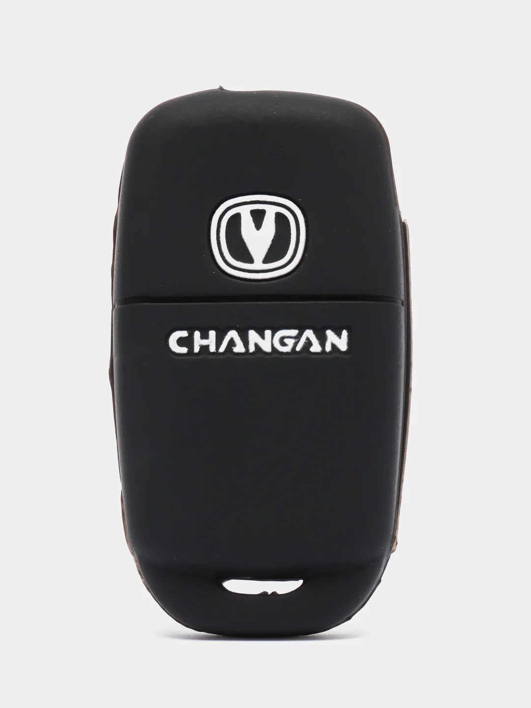 Черный чехол для выкидного ключа Changan Alsvin, CS75FL, CS55, CS35, Eado, силиконовый