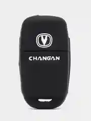 Черный чехол для выкидного ключа Changan Alsvin, CS75FL, CS55, CS35, Eado, силиконовый