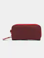 Бордовый ключница из натуральной кожи