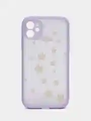 Лавандовый чехол на Айфон (iPhone) 11, XR, 7, 8 Plus, SE, 12, 13, 14, 15 Pro Max, пластиковый