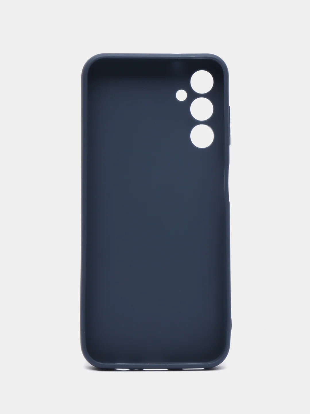 Темно-синий чехол для Samsung Galaxy A14 / Самсунг Галакси А14, силиконовый, матовый