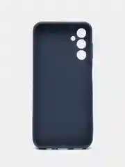 Темно-синий чехол для Samsung Galaxy A14 / Самсунг Галакси А14, силиконовый, матовый