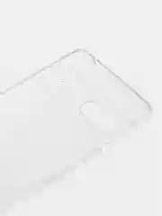 Прозрачный чехол для Google Pixel 7 силиконовый BROSCORP с защитой камер и противоразводной сеткой