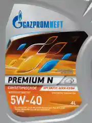 Масло моторное Газпромнефть Premium N 5W-40, синтетика