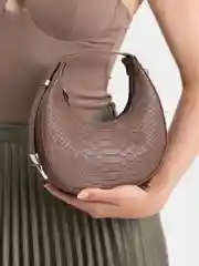 Коричневый сумка женская, через плечо