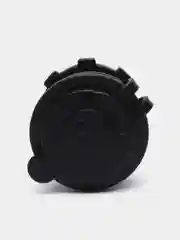 Гнездо прикуривателя дополнительное врезное 12V-24V, красная подсветка