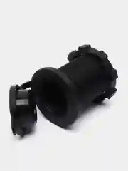 Гнездо прикуривателя дополнительное врезное 12V-24V, красная подсветка