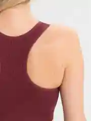 Багровый топ спортивный, для фитнеса