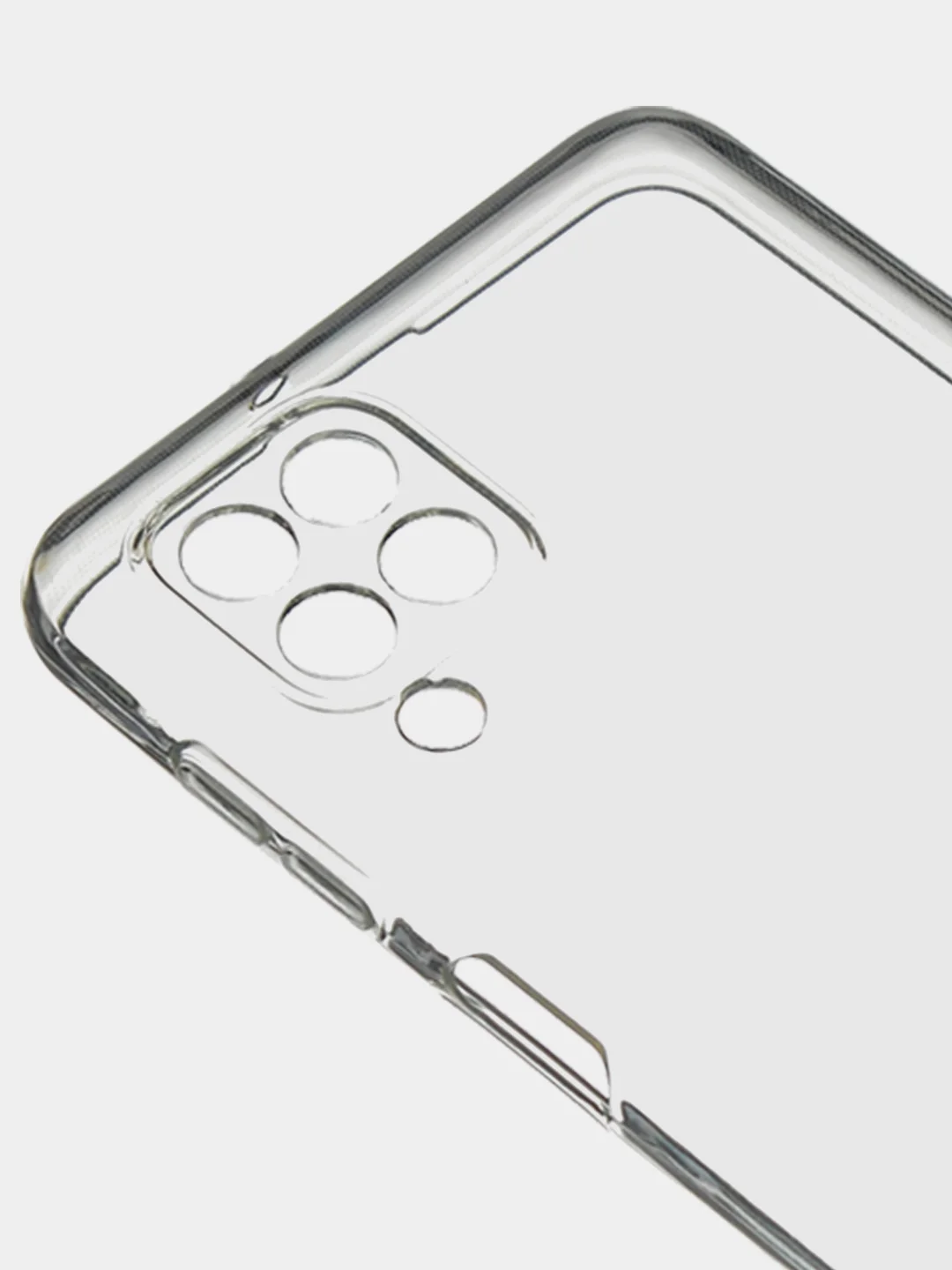 Чехол для Samsung M32 прозрачный силиконовый