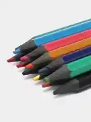 Розовый карандаши цветные, гибкие, 12 цветов