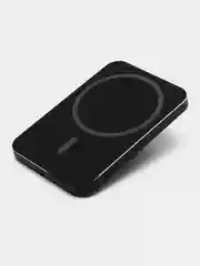 Черный беспроводное AЗУ Smart 15W с кабелем Type-C More choice AW12S с магнитным держателем