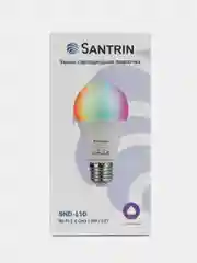 Умная лампочка, с Wi-Fi, светодиодная RGB, Tuya Smart, с Яндекс Алисой, 9Вт, Е27