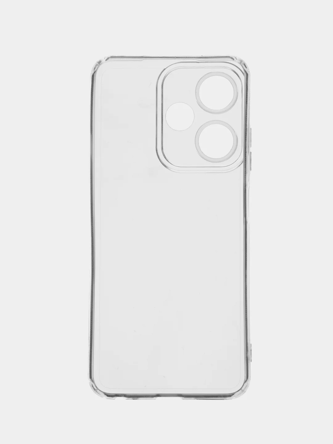 Красный силиконовый чехол для Infinix Hot 30i, Инфиникс Хот 30 Ай