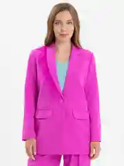 Тёмно-розовый костюм SK BRAND, классический, с перьями, женский