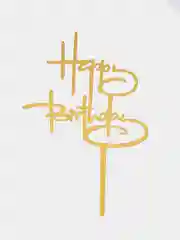 Рыжий украшение для торта "С днем родждения", топпер "Happy Birthday"