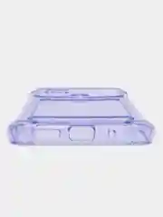 Розовый чехол Xiaomi Redmi 10C / Poco C40, Поко С40 прозрачный противоударный с карманом для карты