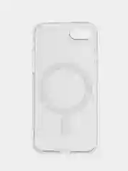 Чехол силиконовый MagSafe (Магсейф) для iPhone 7 8 XR 11 12 13 14 Pro Plus Max прозрачный