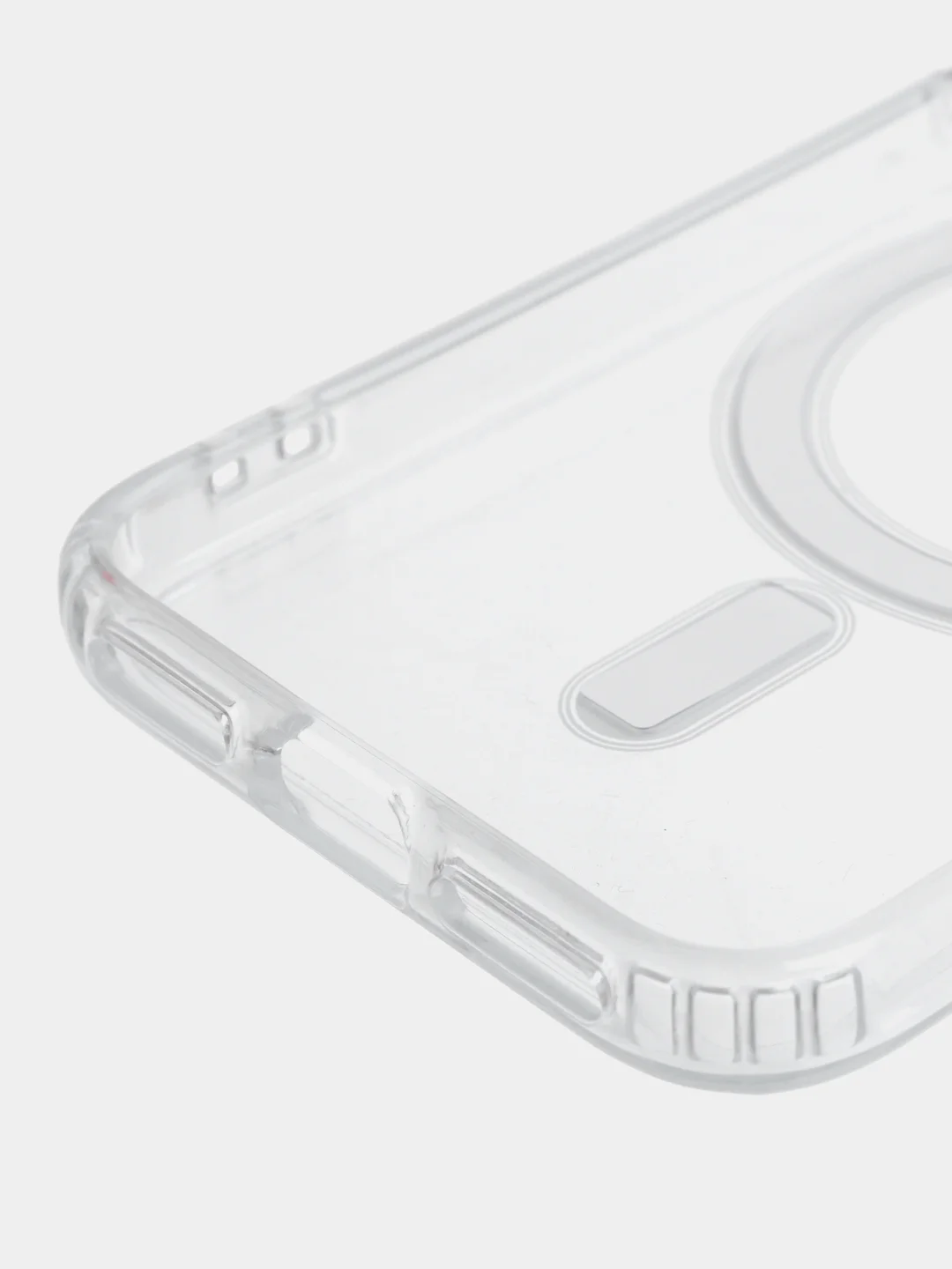 Чехол силиконовый MagSafe (Магсейф) для iPhone 7 8 XR 11 12 13 14 Pro Plus Max прозрачный