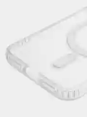 Чехол силиконовый MagSafe (Магсейф) для iPhone 7 8 XR 11 12 13 14 Pro Plus Max прозрачный