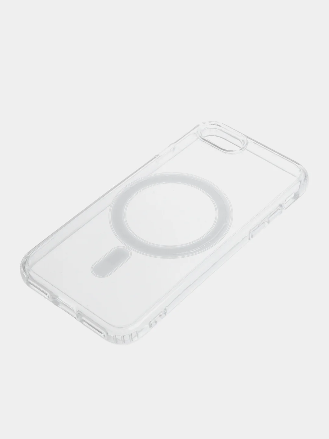 Чехол силиконовый MagSafe (Магсейф) для iPhone 7 8 XR 11 12 13 14 Pro Plus Max прозрачный
