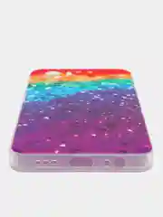Аметистовый чехол на Xiaomi Redmi Note 10/Note 10S/Poco M5s / Сяоми Редми Нот 10/10С с рисунком