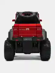 Красный металлическая машинка Che Zhi 1:22 Mercedes G-Class AMG 6х6 CZ122A, 23 см, свет и звук