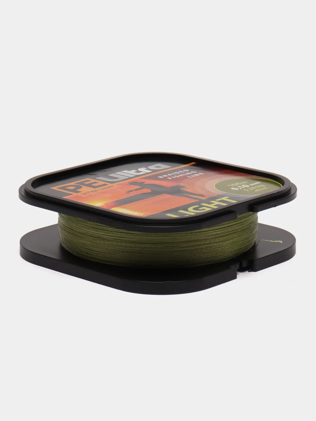 Шнур для рыбалки AQUA PE Ultra Light Olive, плетеный