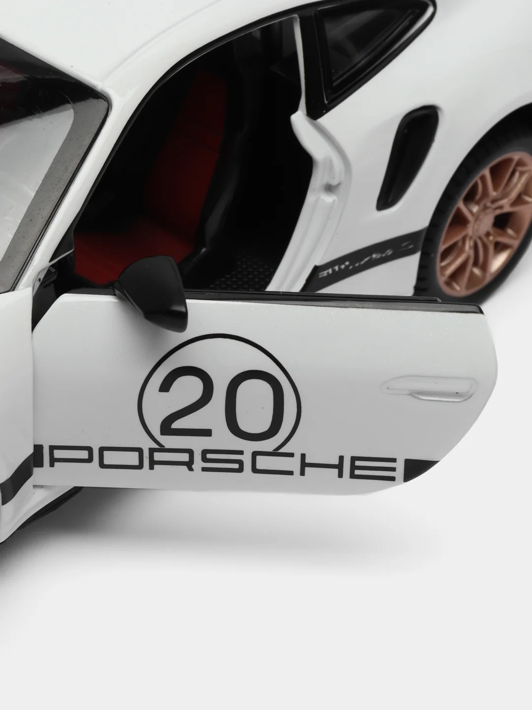 Белый porshe 911 Turbo S 1:24 MiniAuto