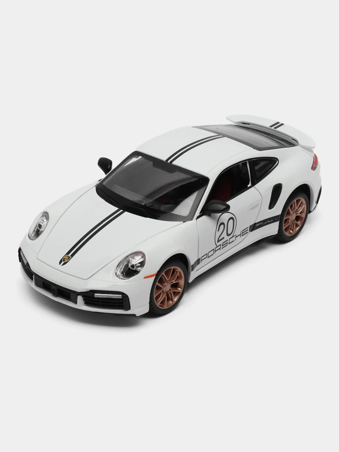 Белый porshe 911 Turbo S 1:24 MiniAuto
