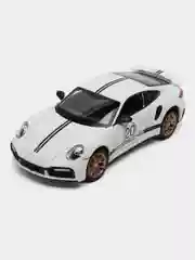 Белый porshe 911 Turbo S 1:24 MiniAuto