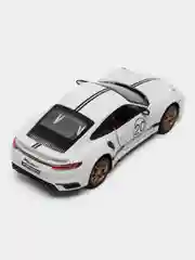 Белый porshe 911 Turbo S 1:24 MiniAuto