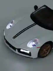 Белый porshe 911 Turbo S 1:24 MiniAuto