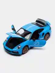 Голубой porshe 911 Turbo S 1:24 MiniAuto