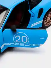 Голубой porshe 911 Turbo S 1:24 MiniAuto