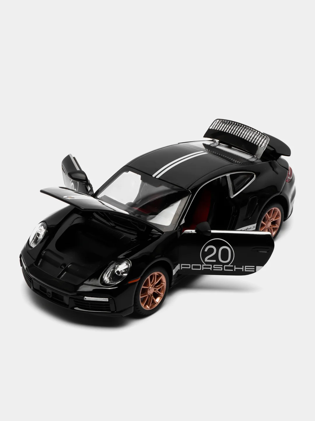 Красный porshe 911 Turbo S 1:24 MiniAuto