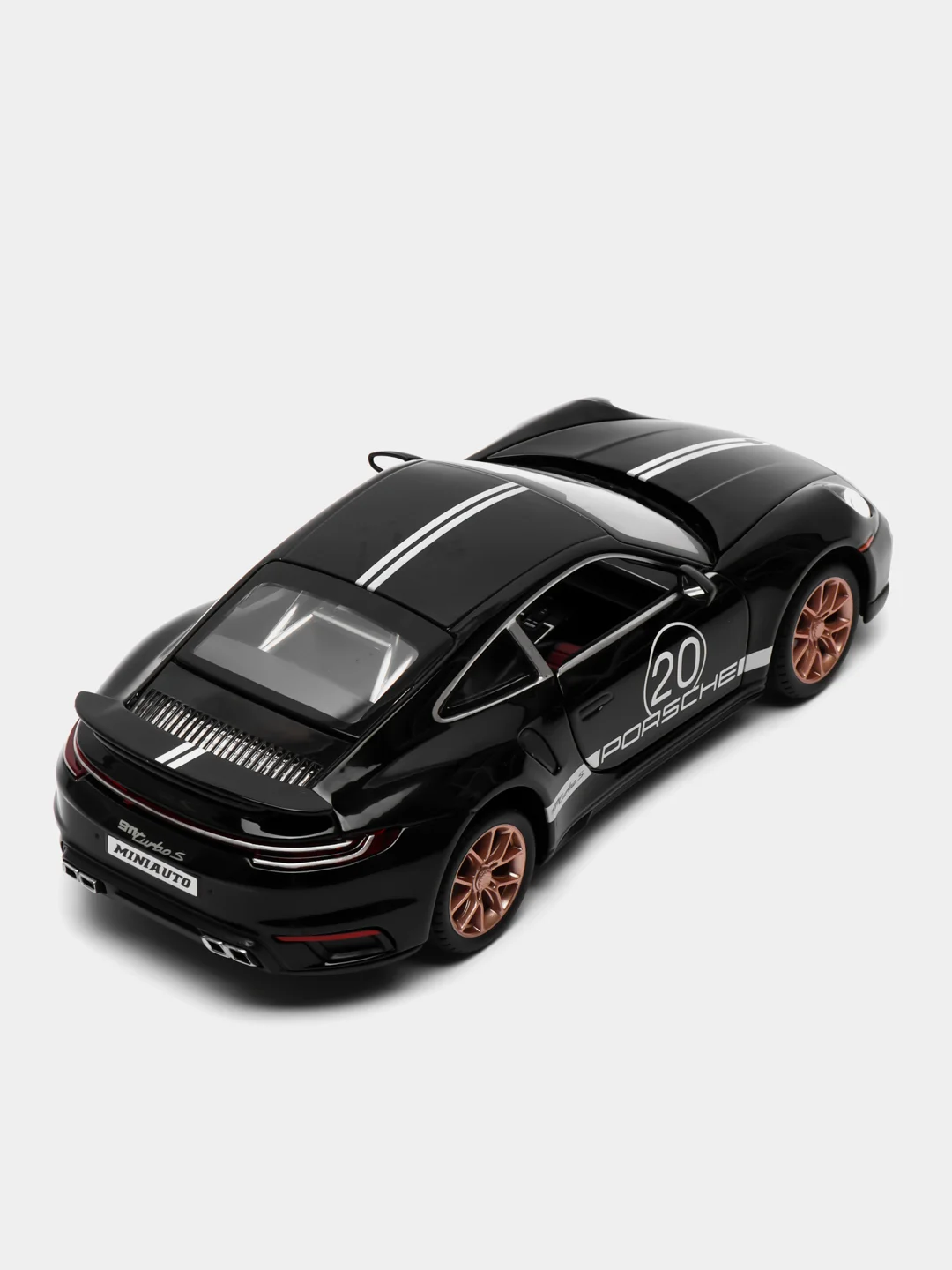 Красный porshe 911 Turbo S 1:24 MiniAuto