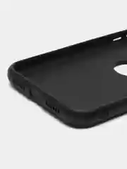 Черный чехол для iPhone 14 / 11 / 12 / 13 Pro Max Plus кожаный на айфон про макс