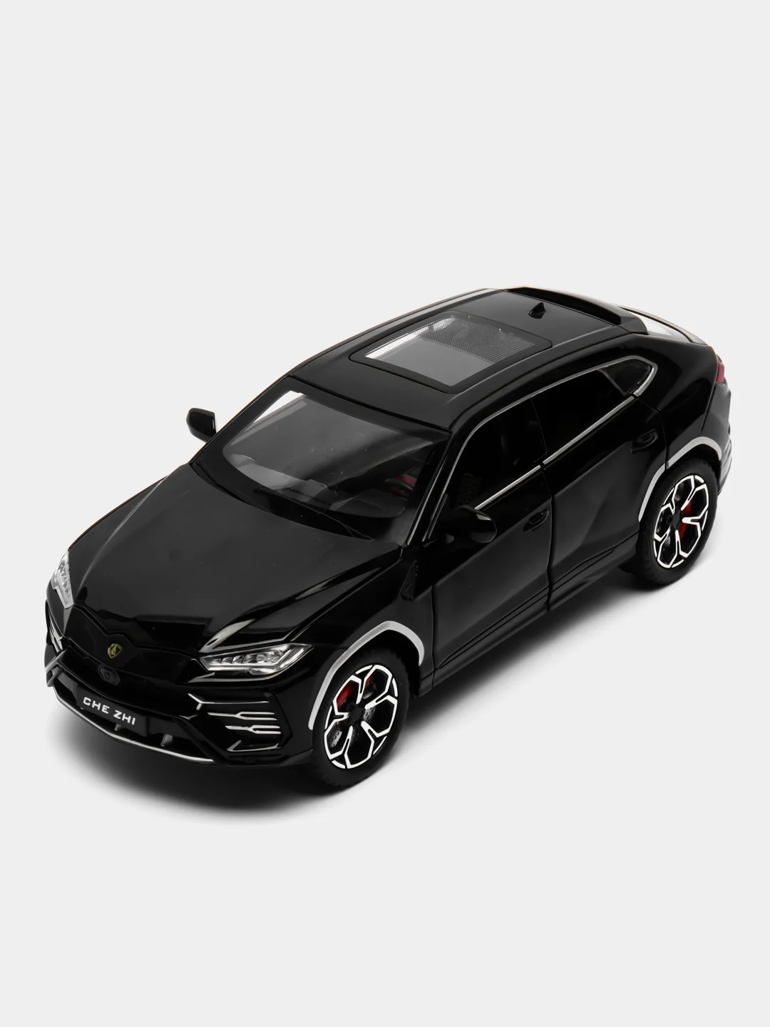 Черный металлическая модель Lamborghini Urus 1:24 CZ141A