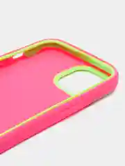 Оранжевый чехол iPhone 11 / 12 13 Pro Max / силиконовый на айфон про макс
